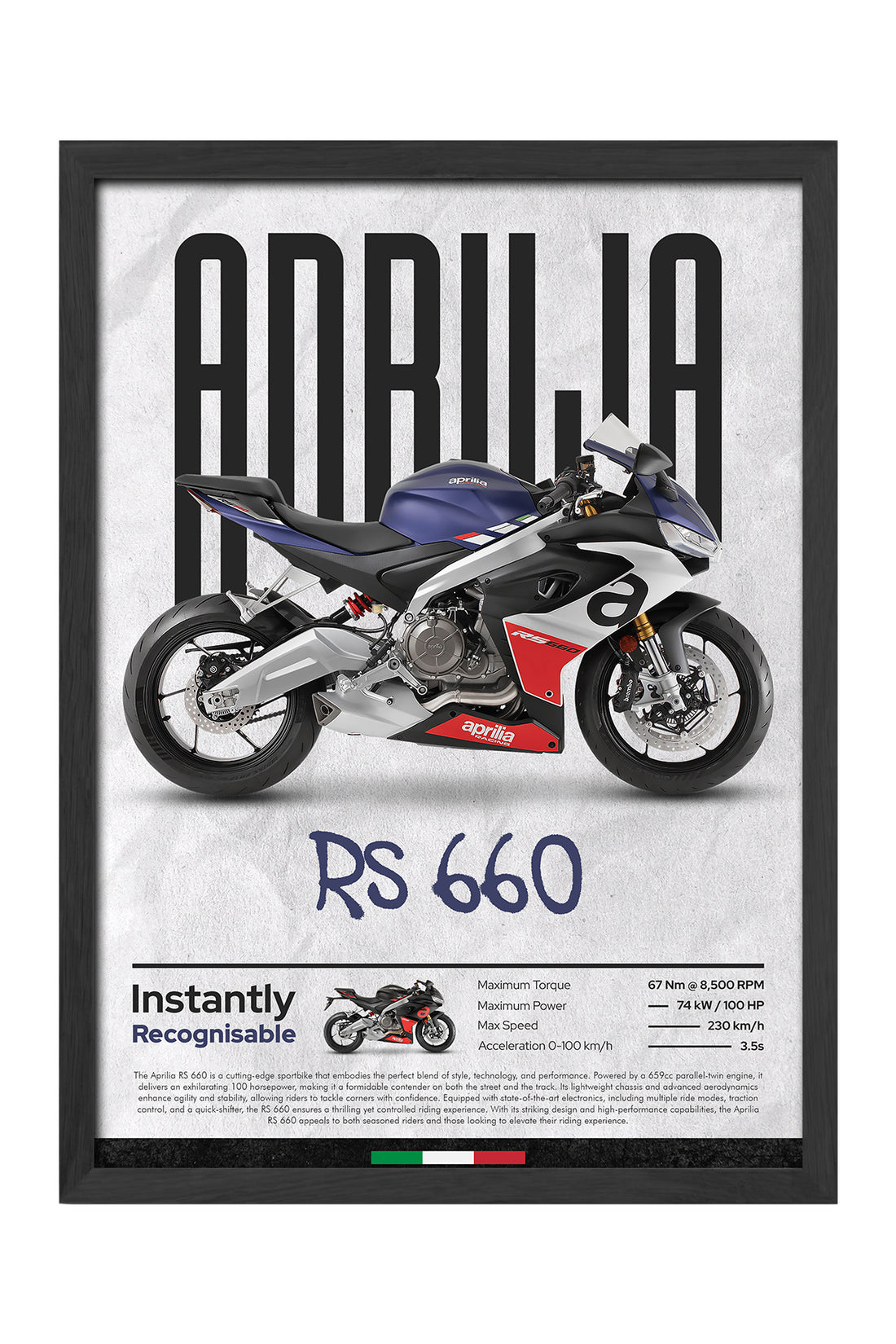 Aprilia RS 660 Mavi