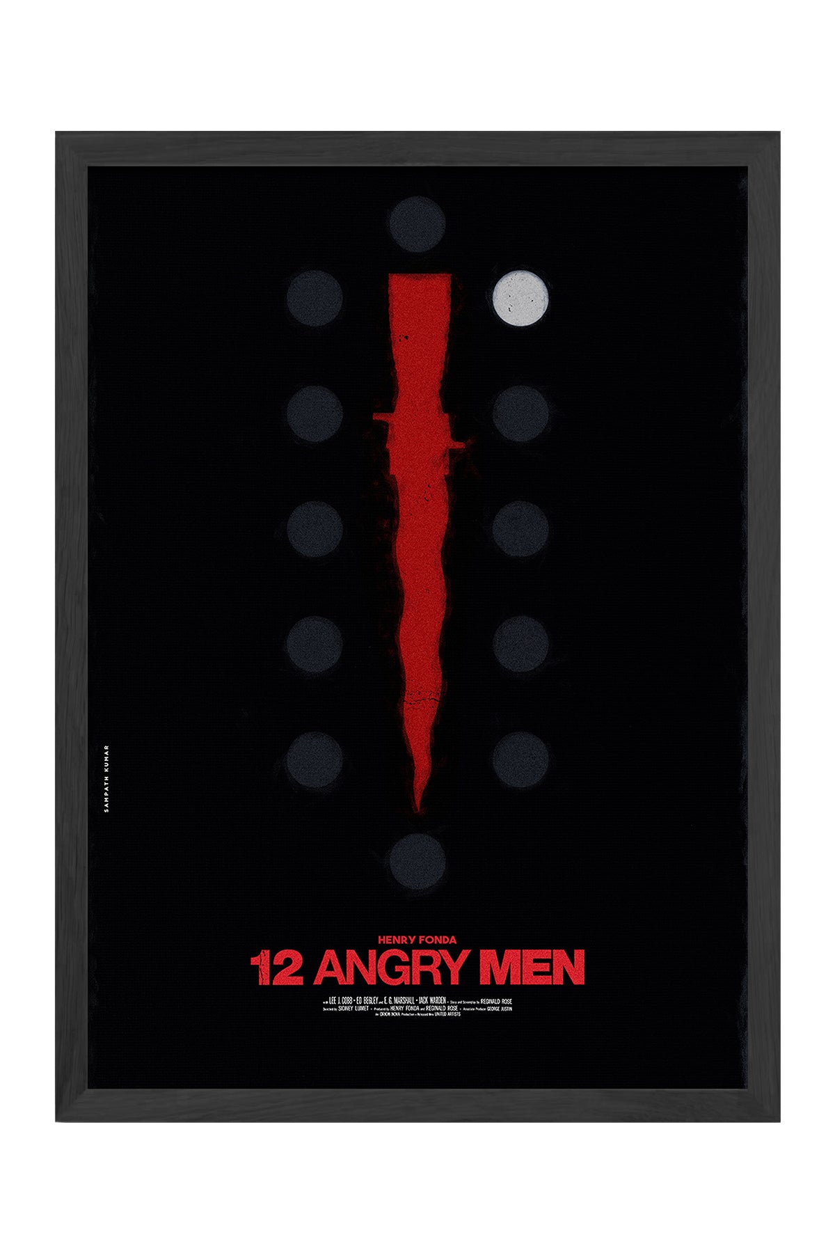 12 Angry Men - tablo