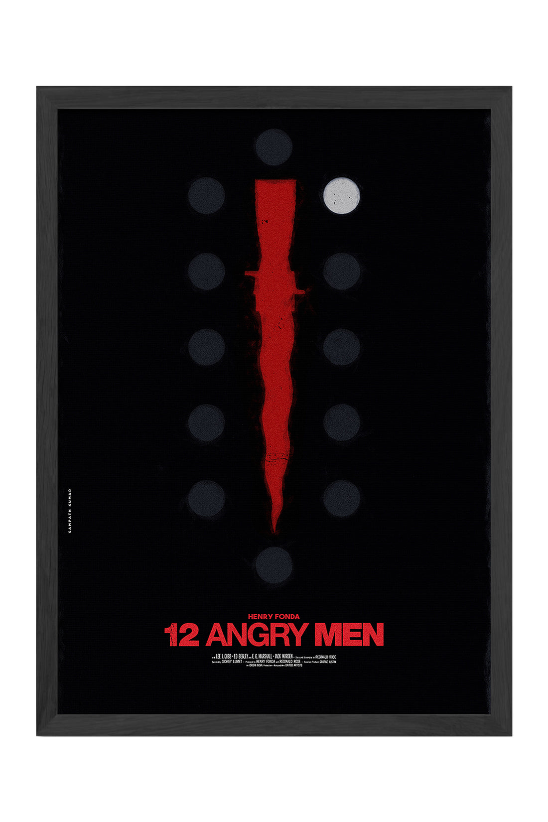 12 Angry Men - tablo