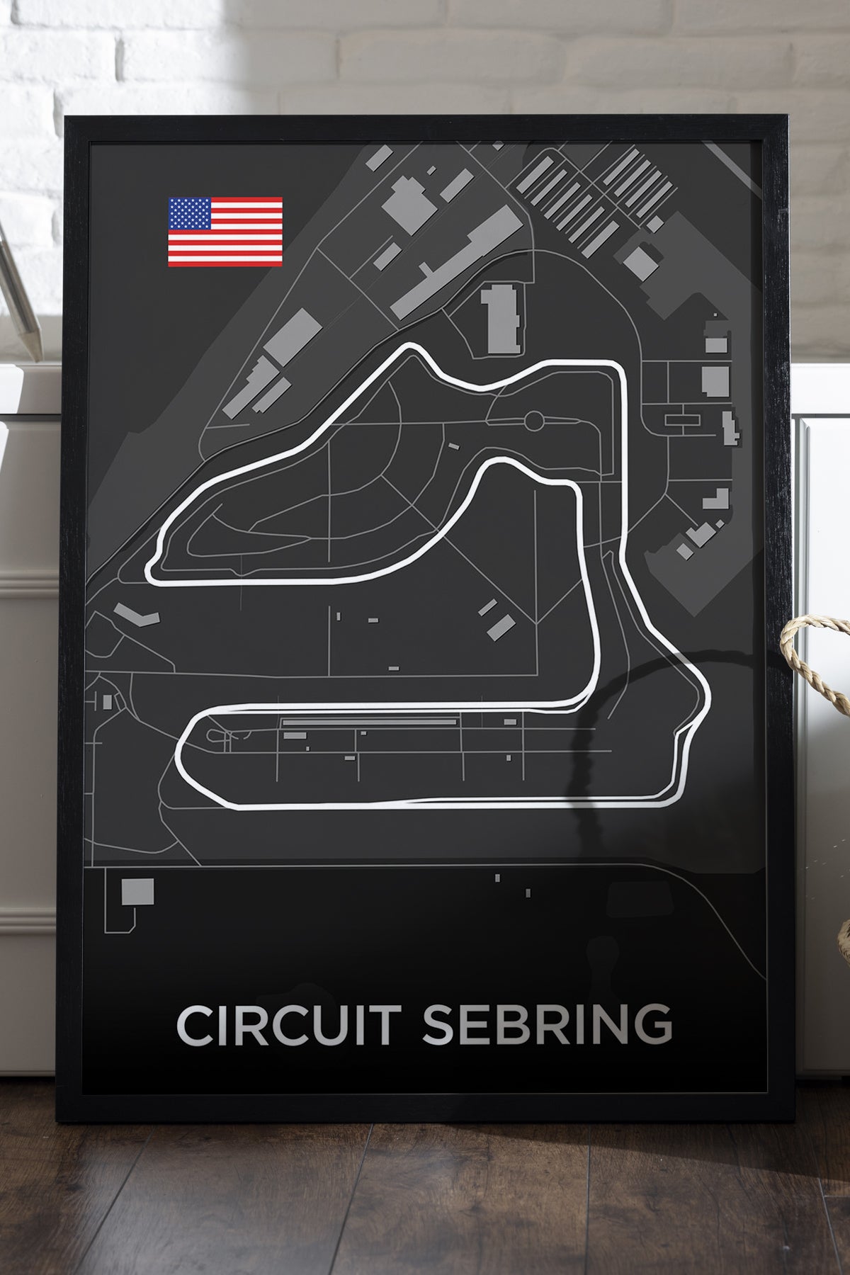 Circuit Sebring Pist Haritası - tablo