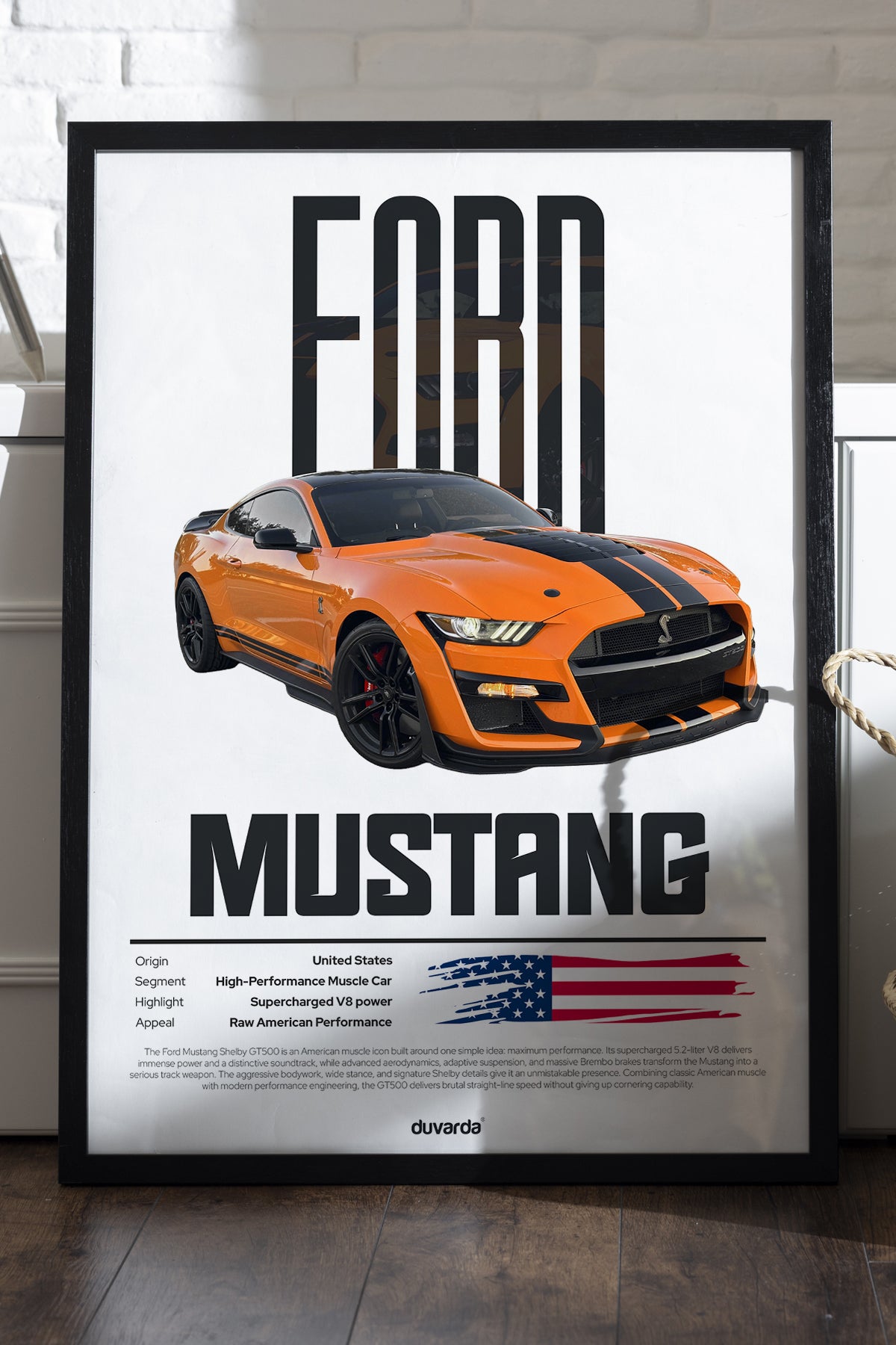 Ford Mustang Shelby - tablo