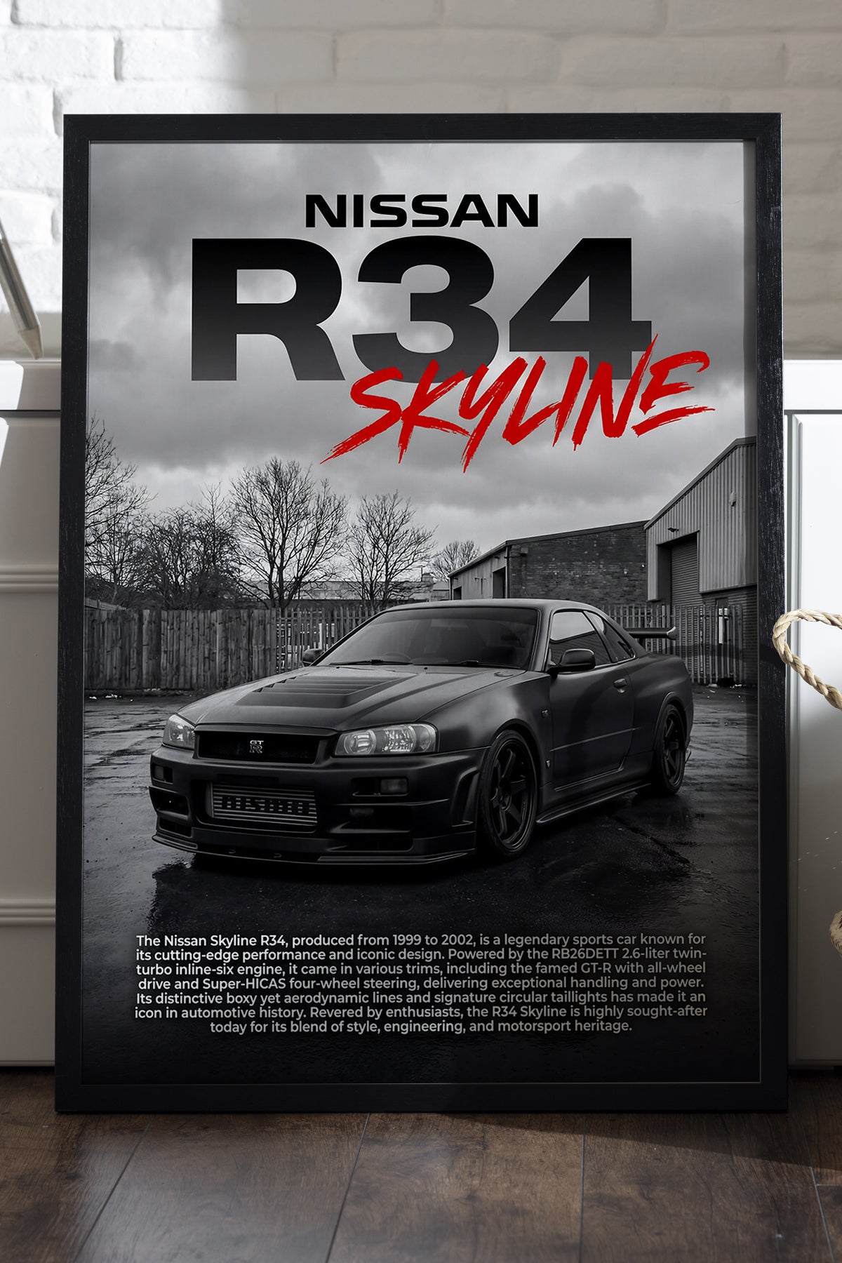 Nissan R34 Skyline - tablo