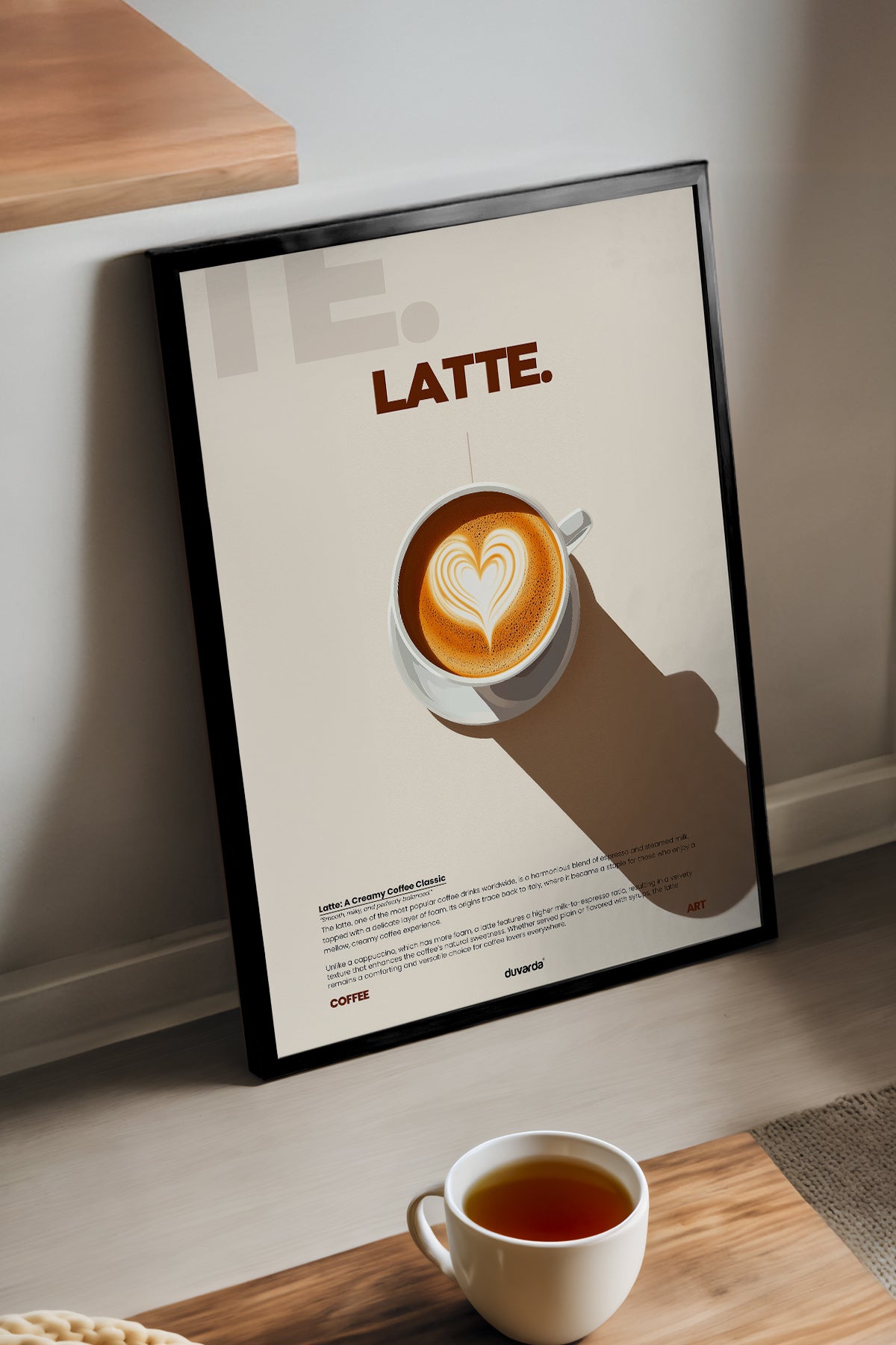 Latte Kahve - tablo