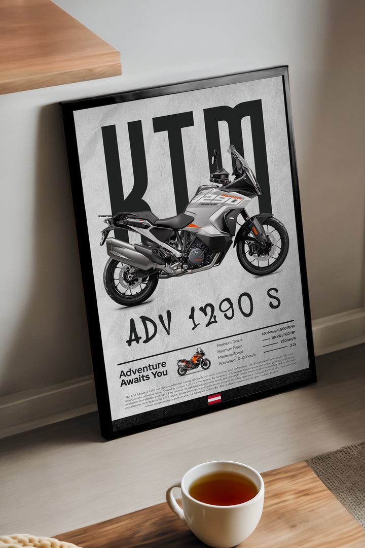 KTM ADV 1290 S Beyaz
