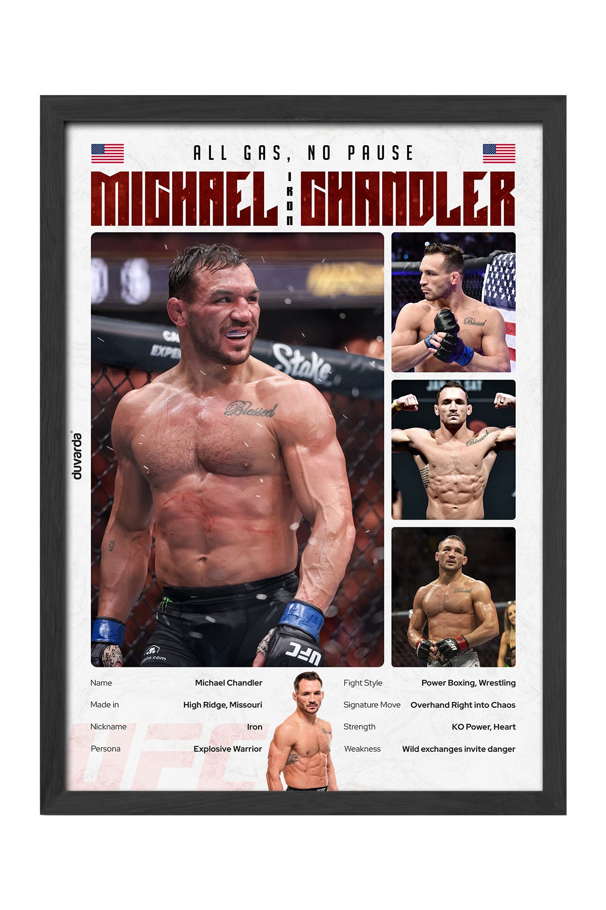 Michael Chandler UFC - tablo