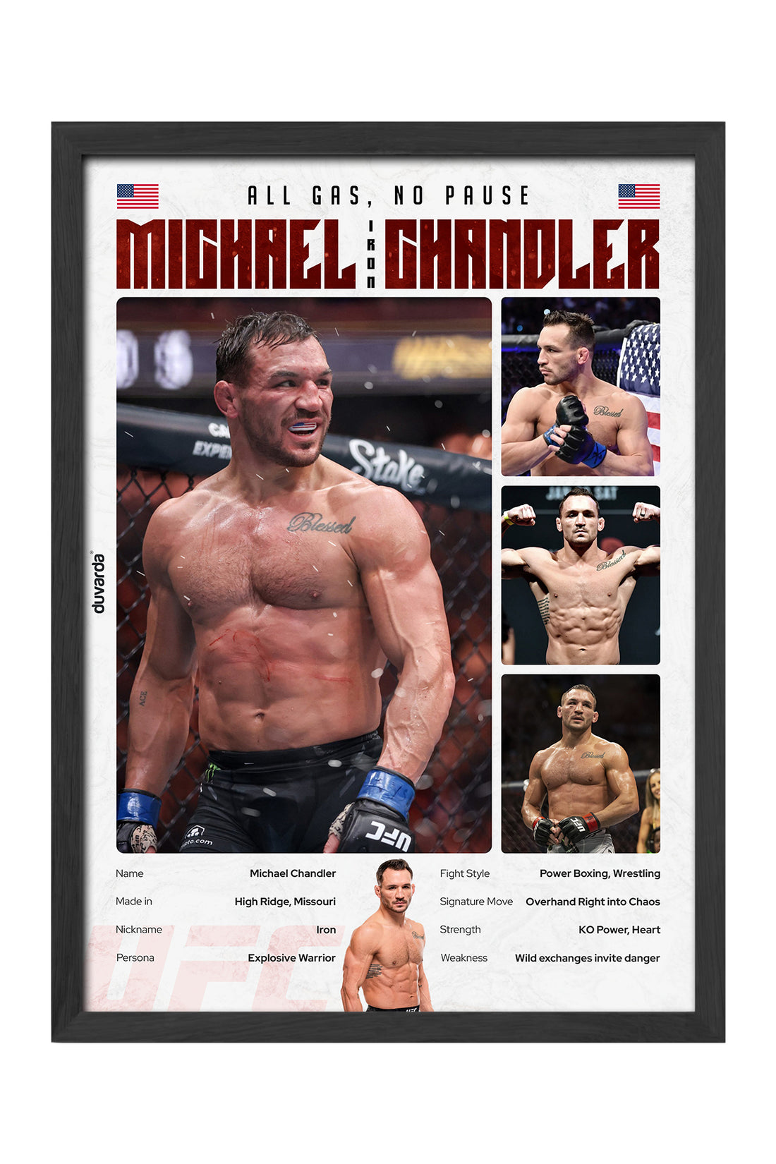 Michael Chandler UFC - tablo