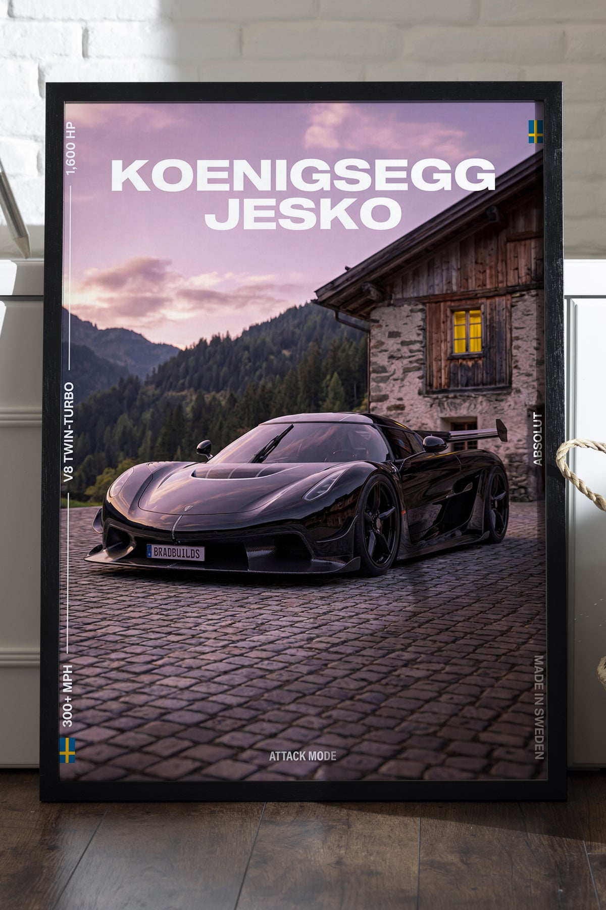 Koenigsegg Jesko - tablo