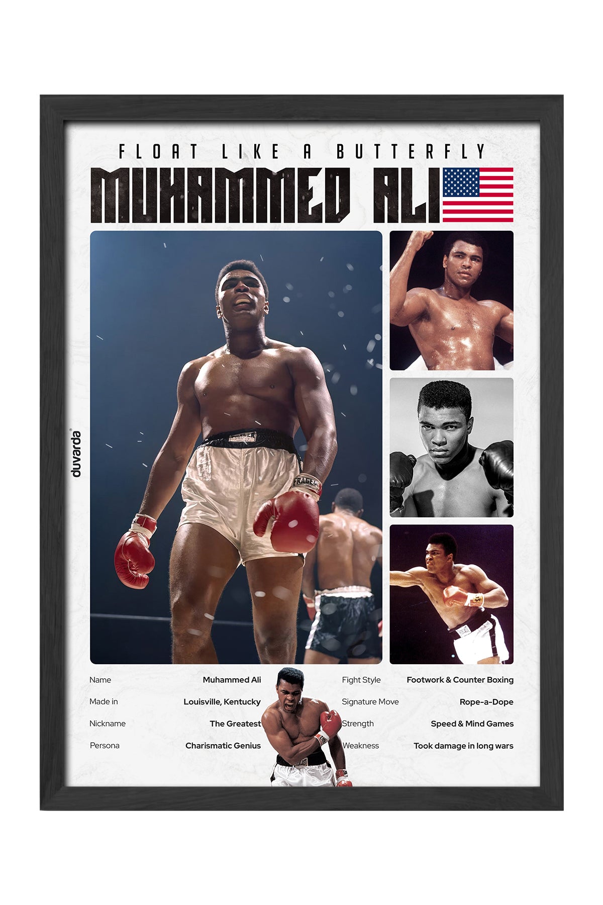 Muhammed Ali Boks - tablo