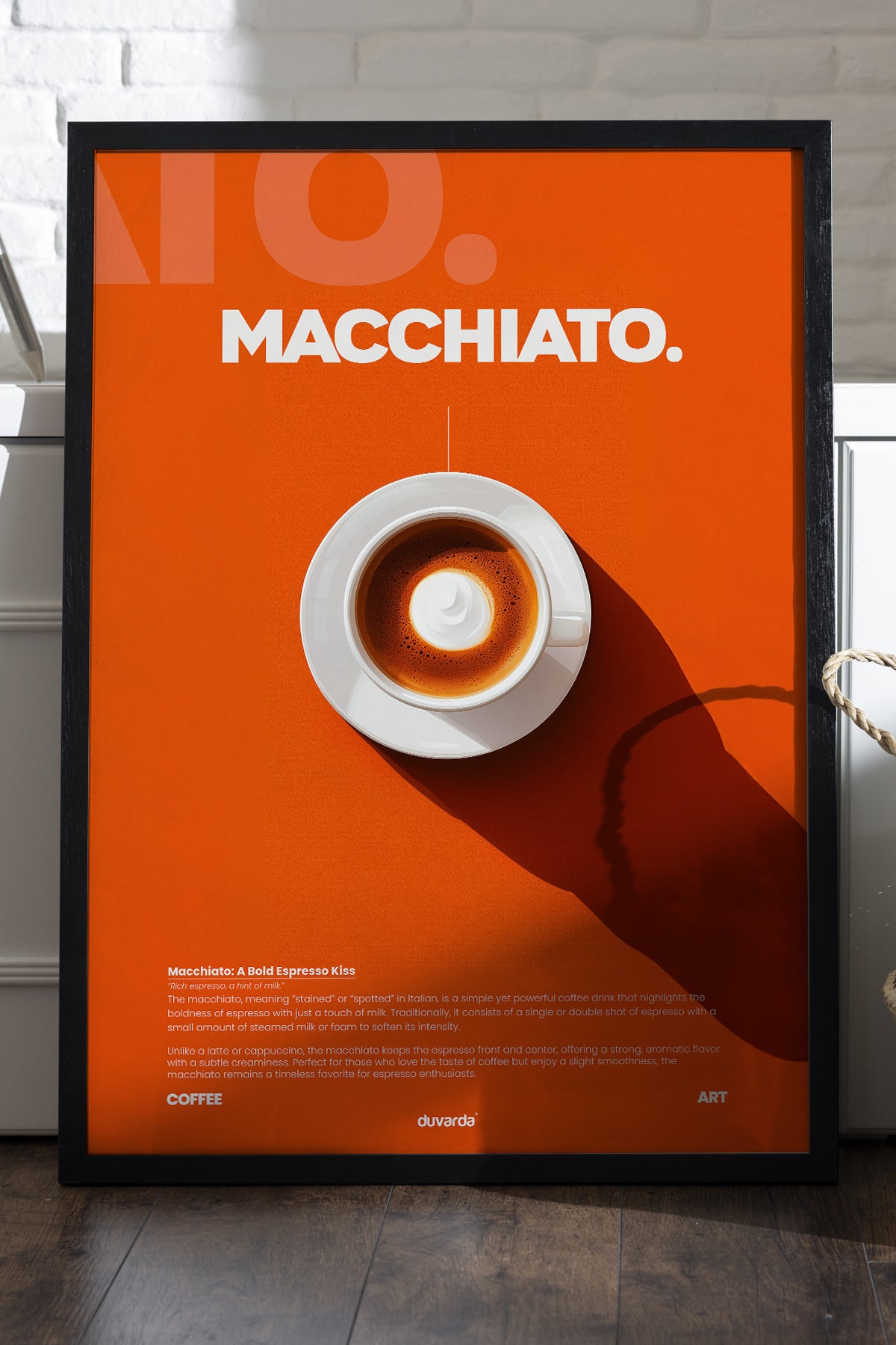 Macchiato Kahve - tablo