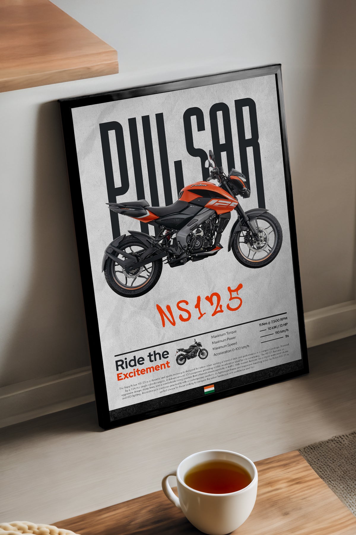 Bajaj Pulsar NS 125 Turuncu