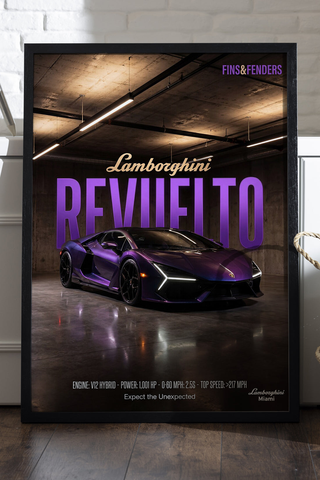 Lamborghini Revuelto - tablo