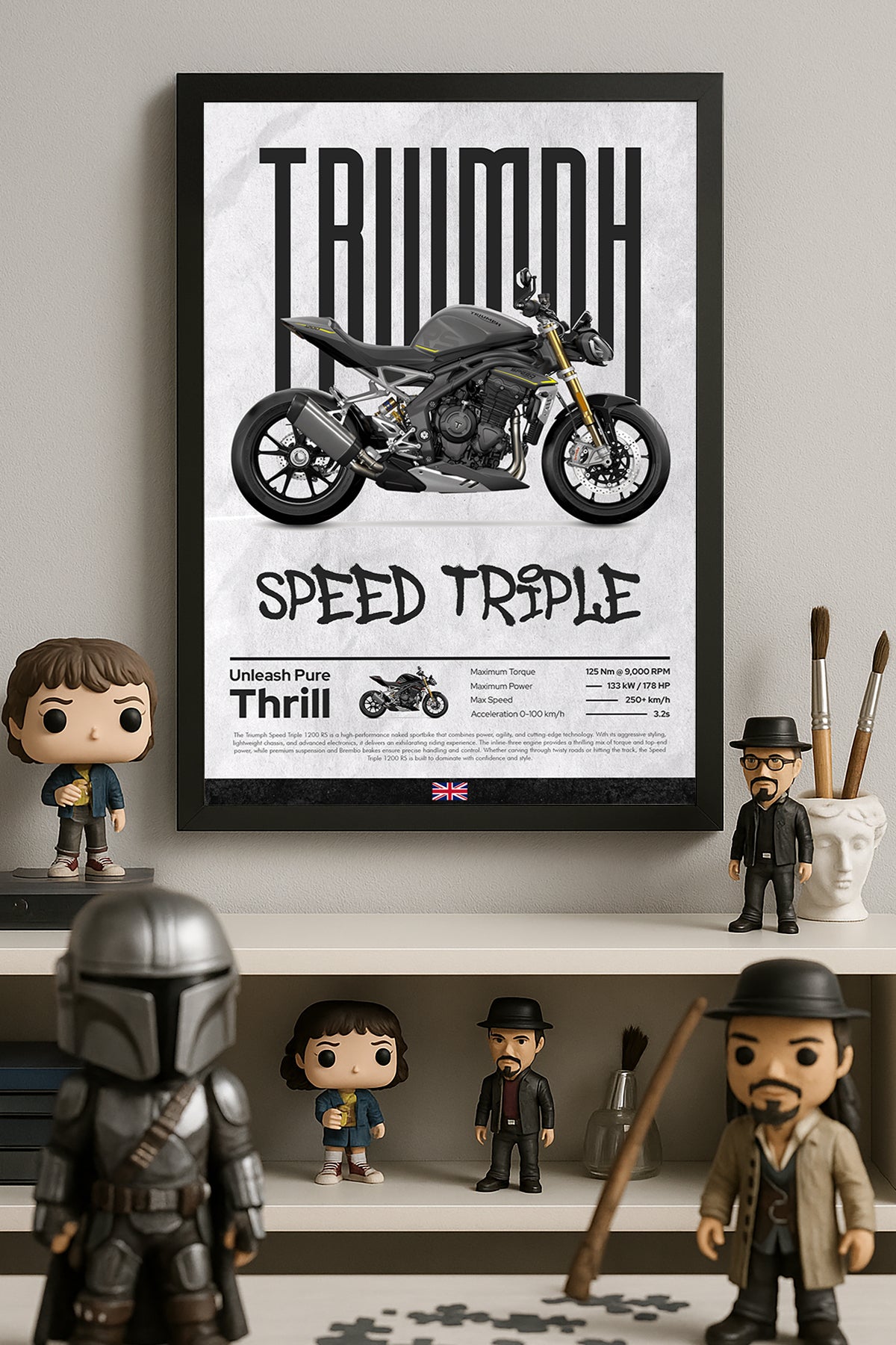 Triump Speed Triple - tablo