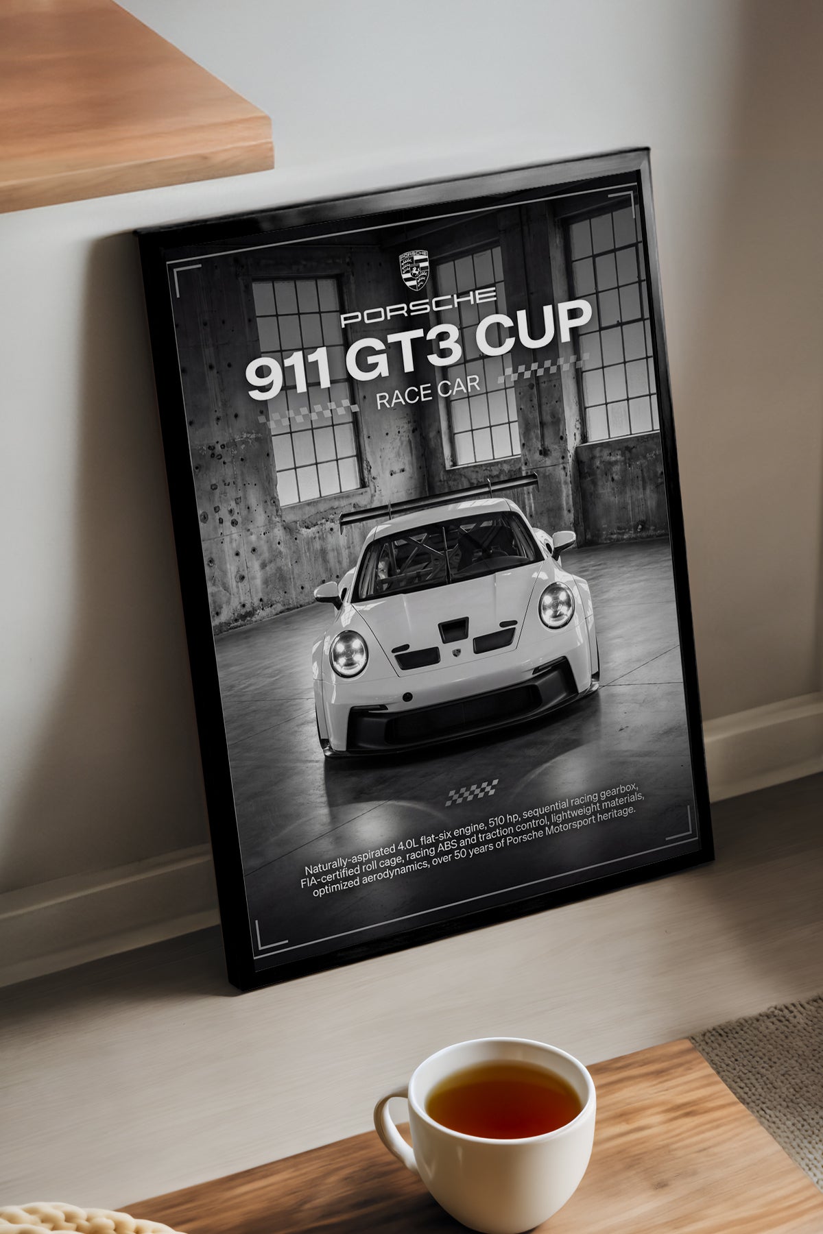 Porsche 911 GT3 Cup - tablo