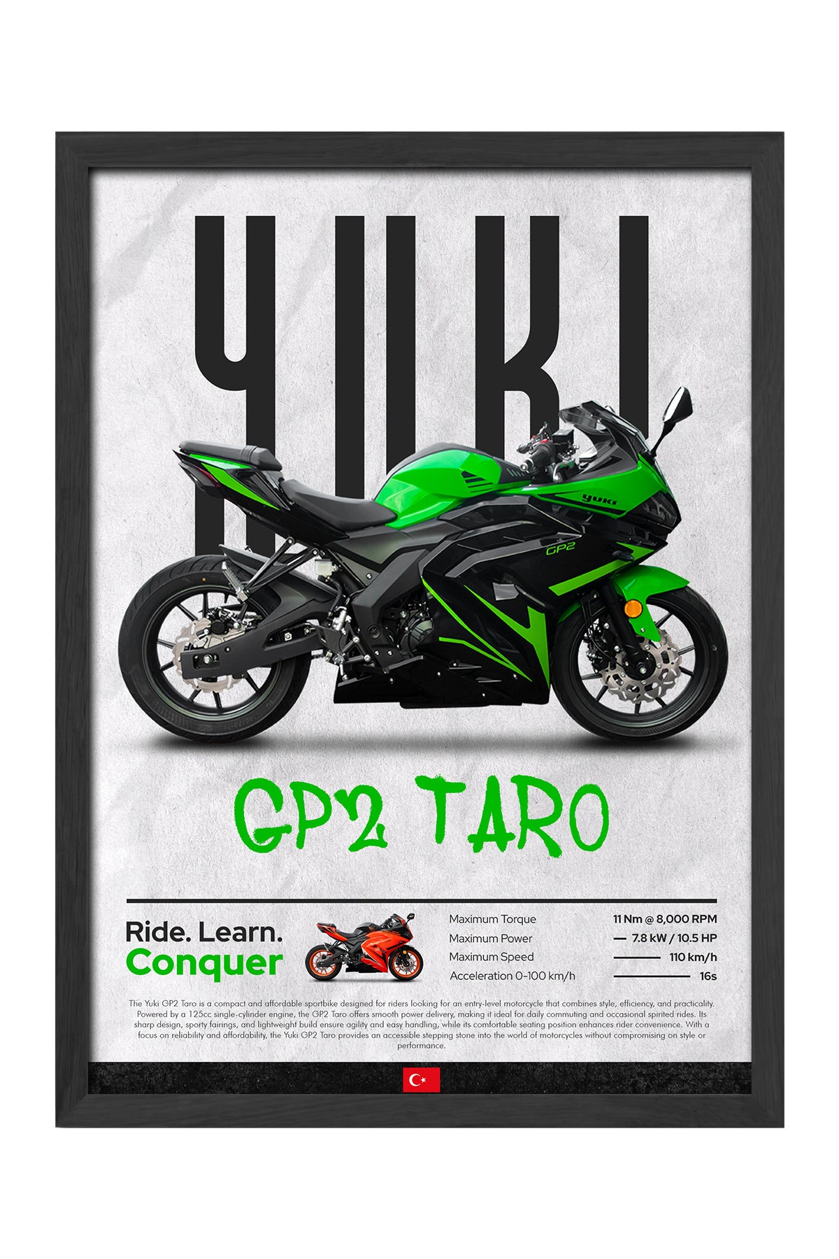 Yuki GP2 Taro Yeşil