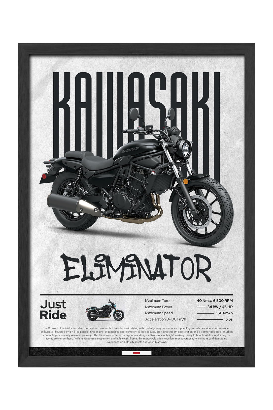 Kawasaki Eliminator - tablo