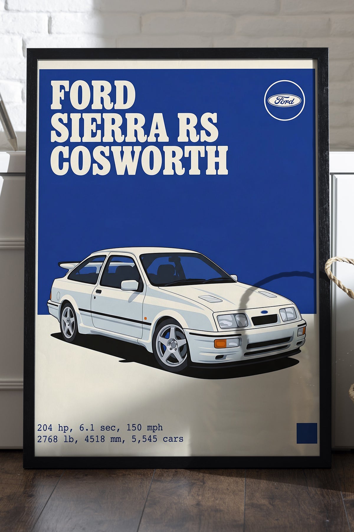 Ford Sierra RS Cosworth - tablo