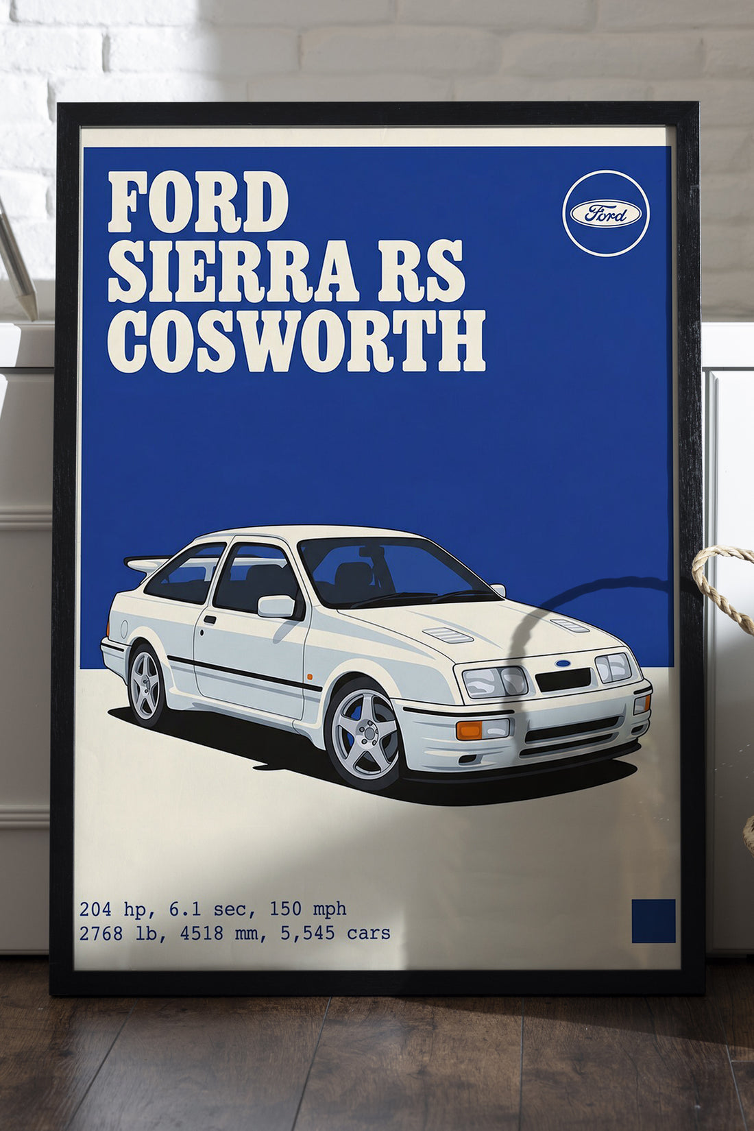 Ford Sierra RS Cosworth - tablo