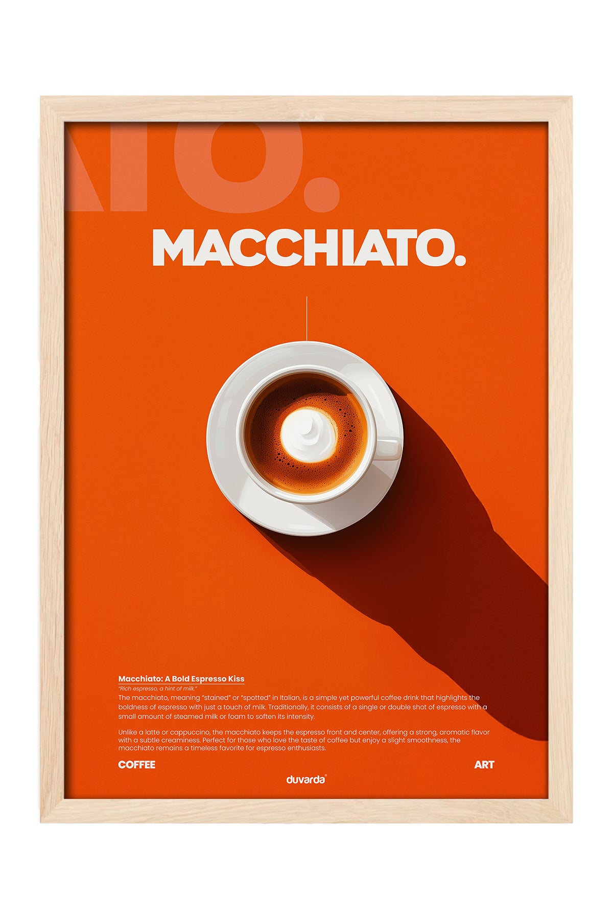 Macchiato Kahve - tablo