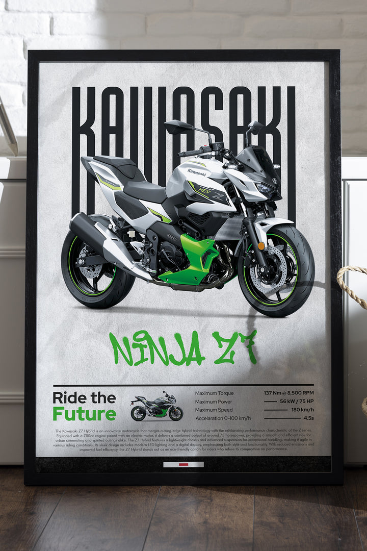 Kawasaki Ninja Z7 - tablo