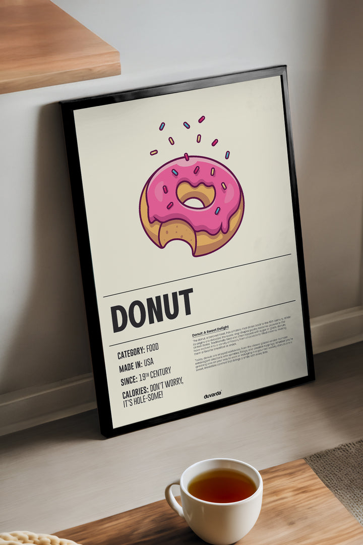 Donut Siyah