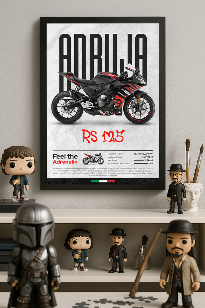 Aprilia RS 125 Siyah