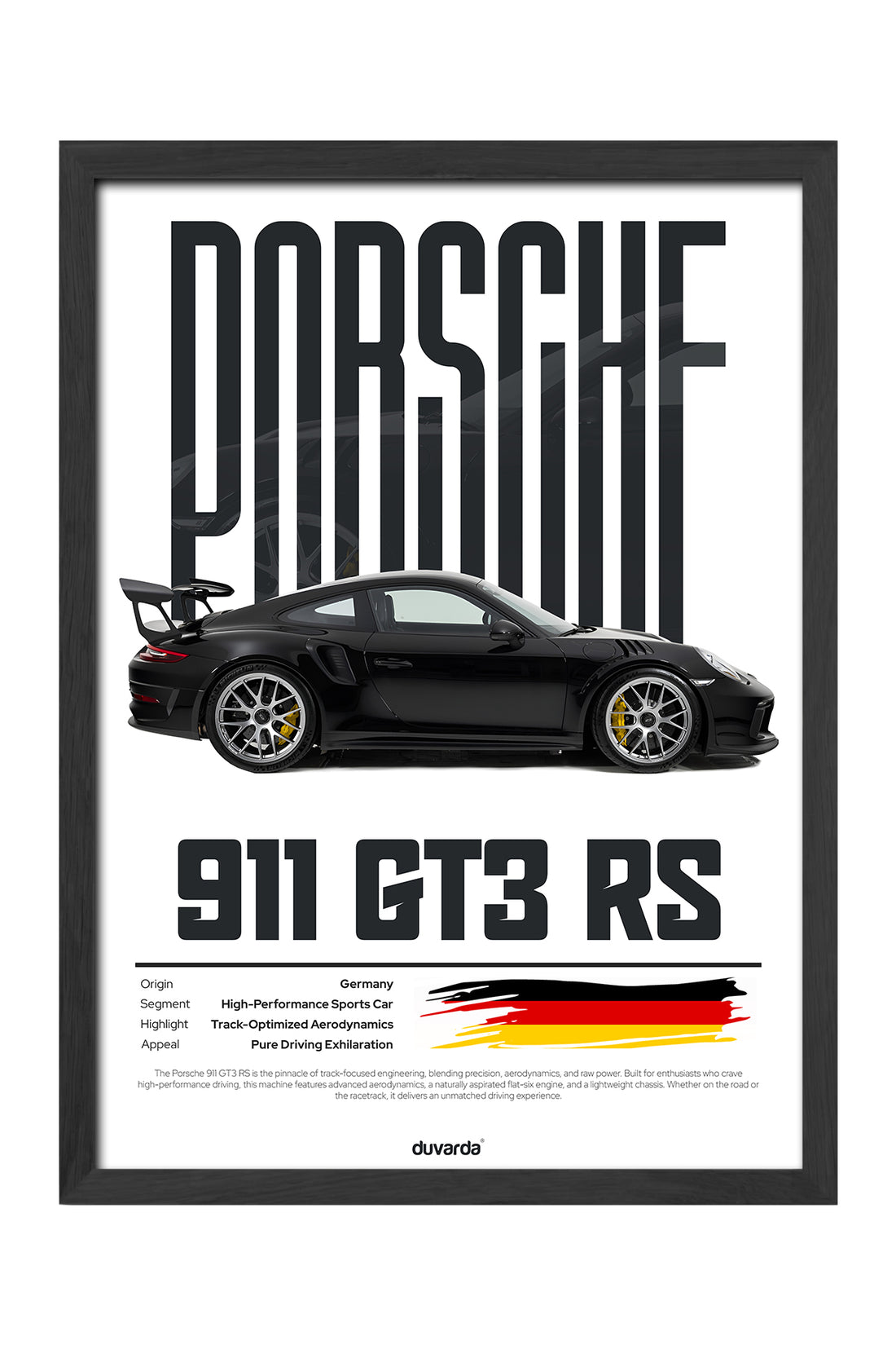 Porsche 911 - tablo