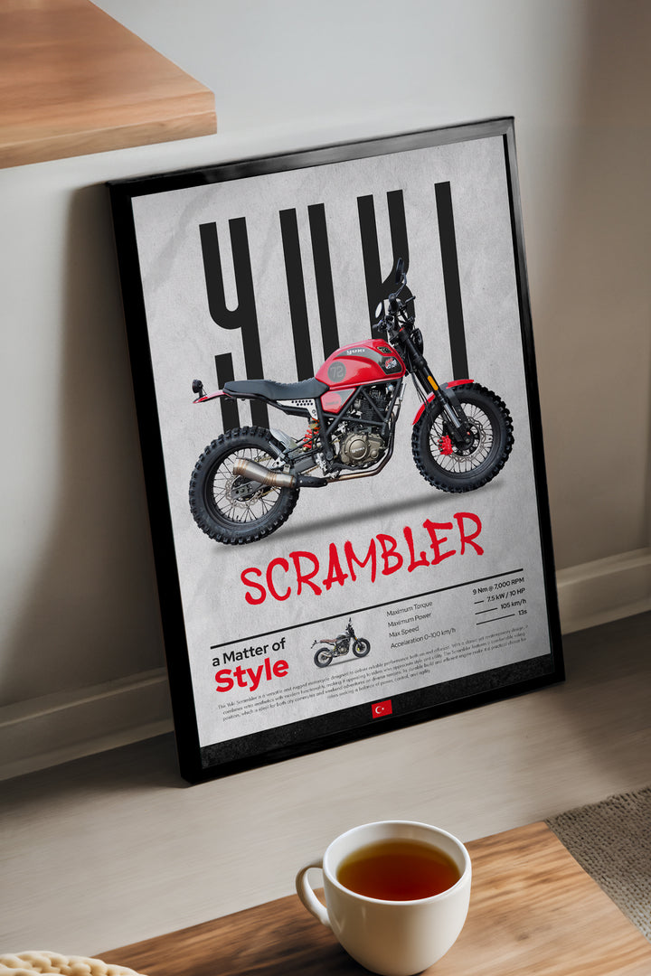 Yuki Scrambler Kırmızı
