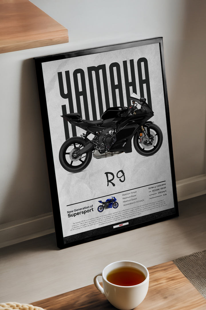 Yamaha R9 Siyah