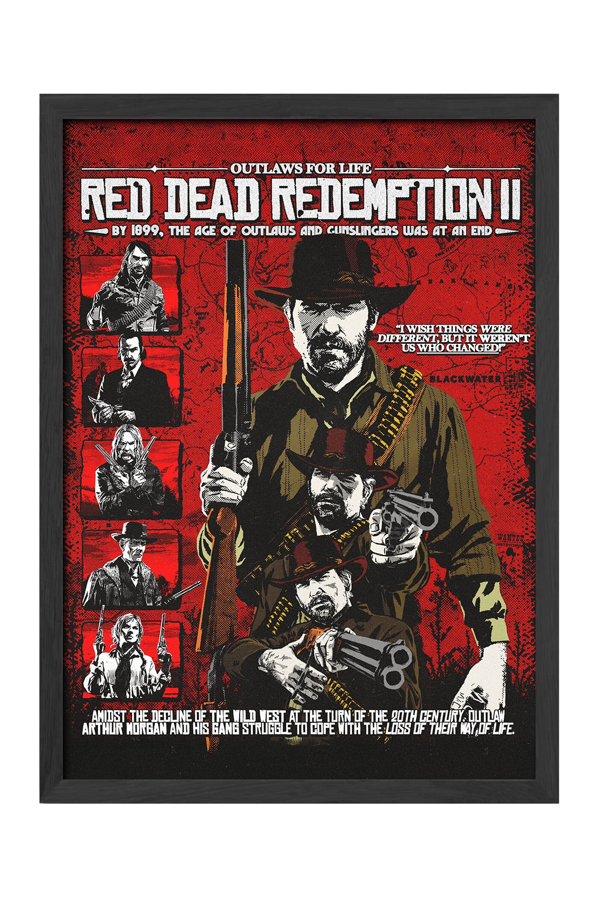 Red Dead Redemption - tablo