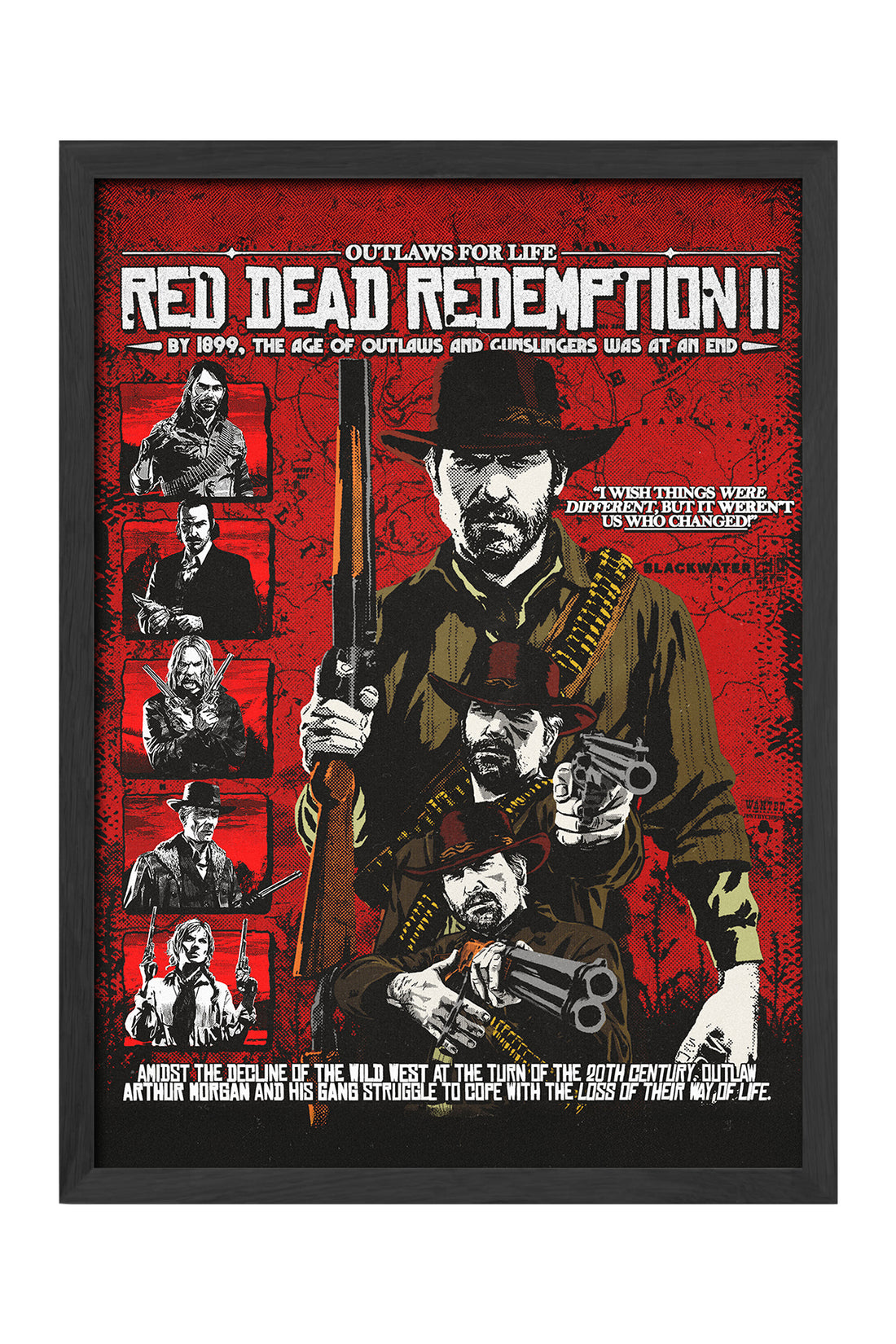 Red Dead Redemption - tablo