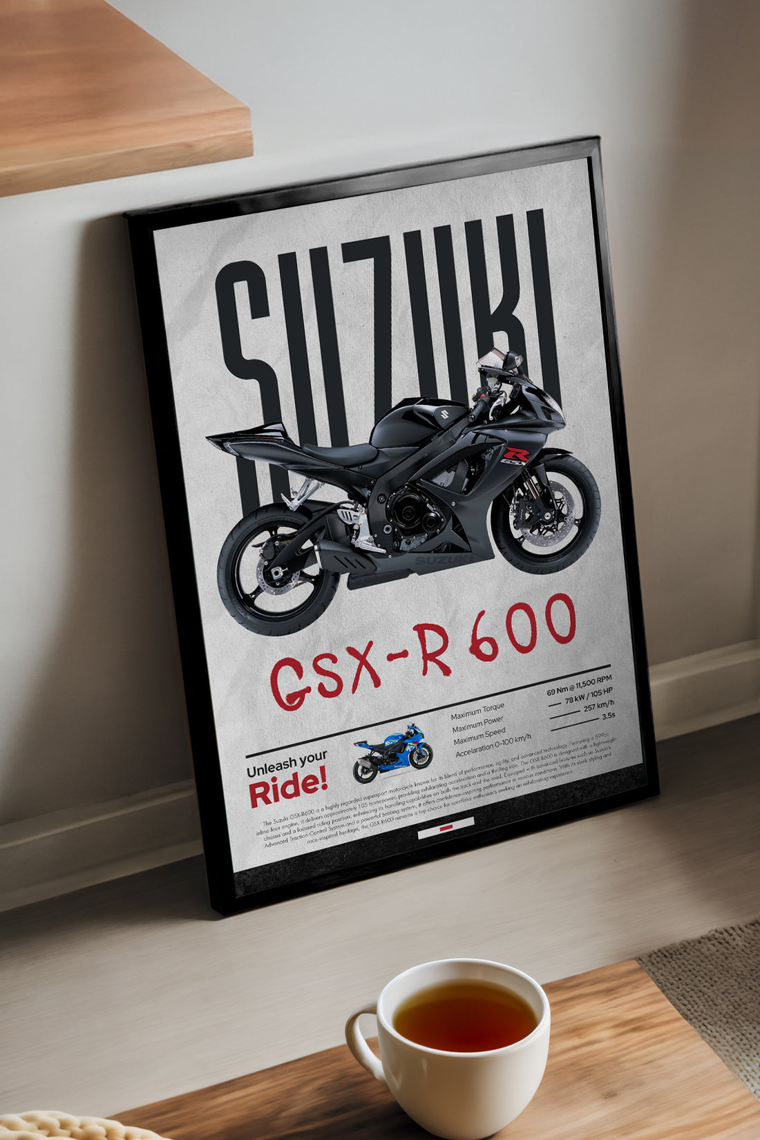 Suzuki GSX-R 600 Siyah