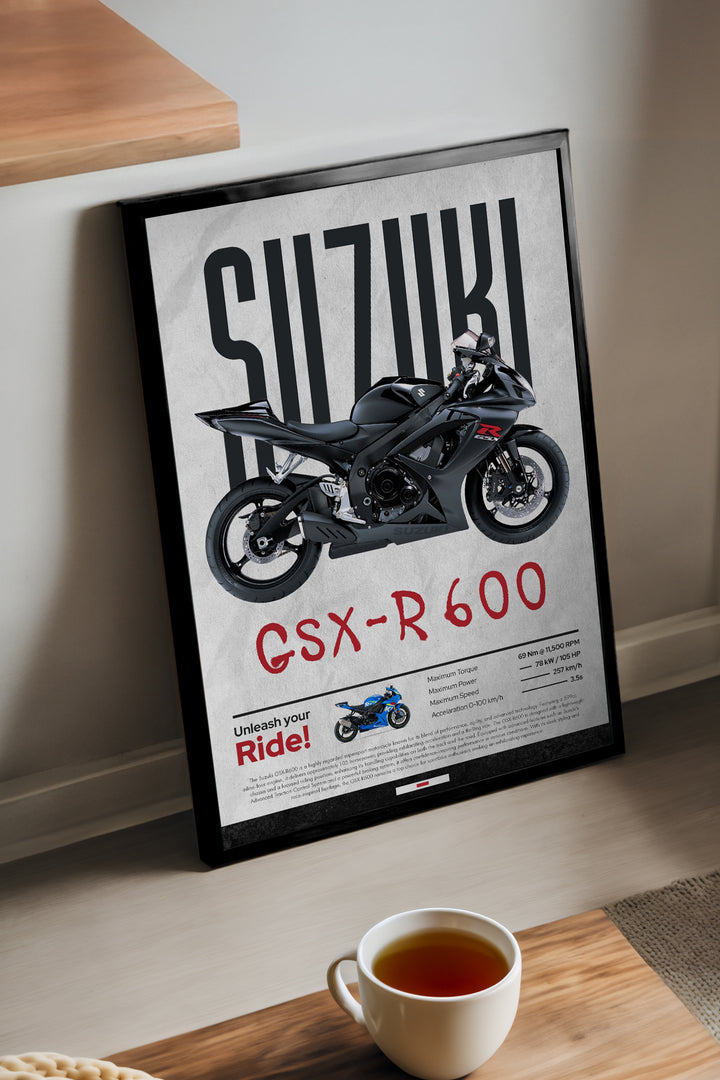 Suzuki GSX-R 600 Siyah