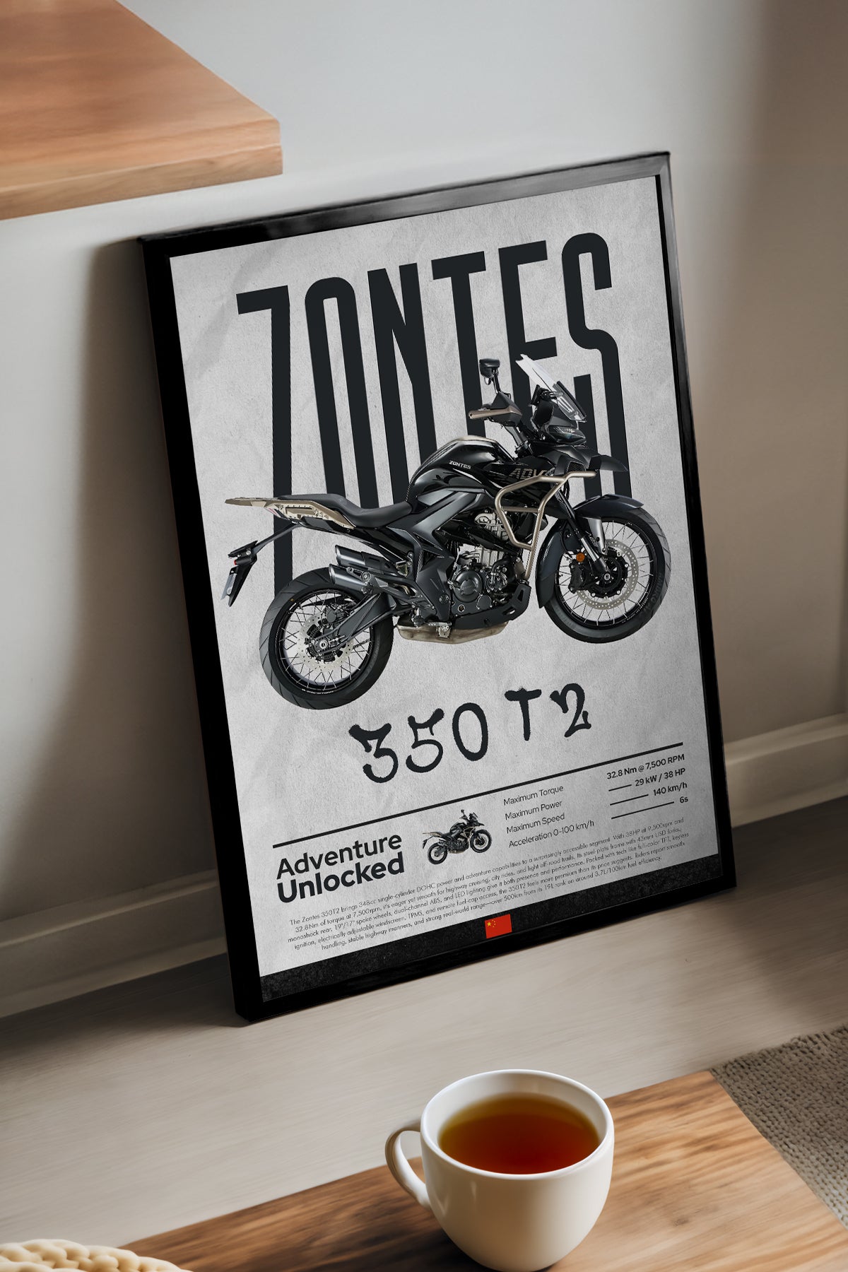 Zontes 350 T2 - tablo