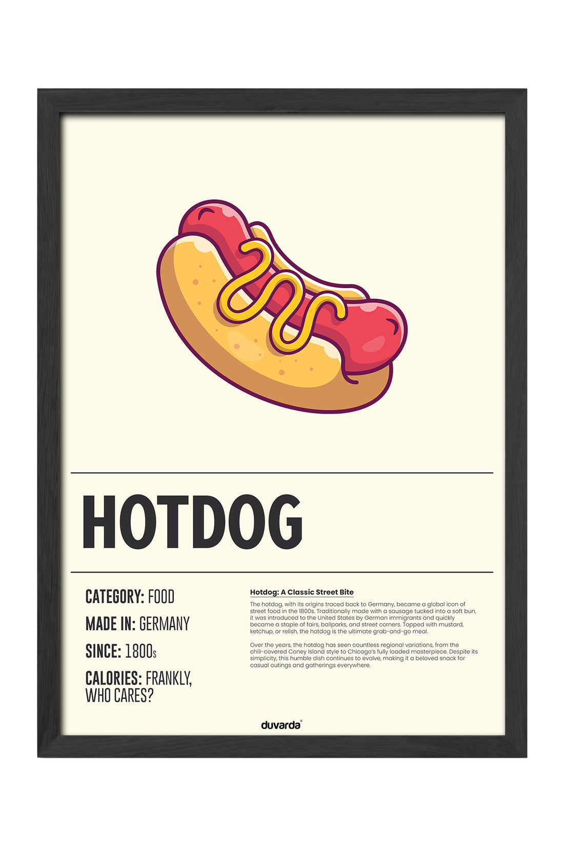 Hotdog Siyah