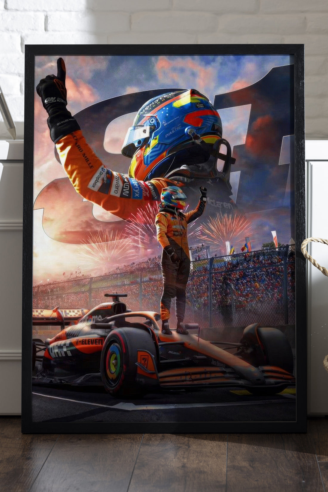 Lando Norris - tablo