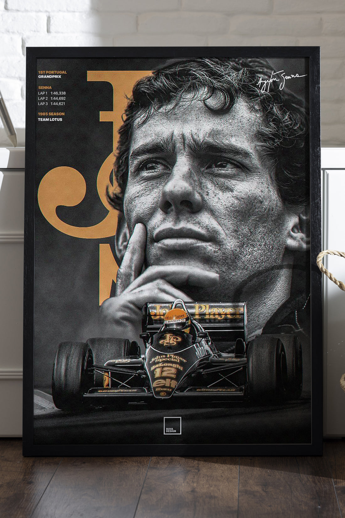 Ayrton Senna - tablo