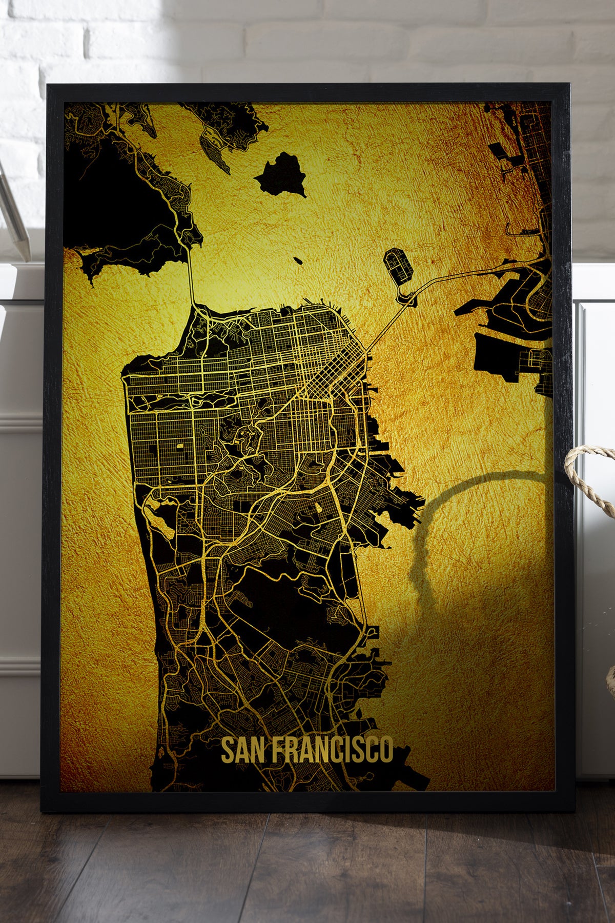 San Francisco Şehir Haritası - tablo