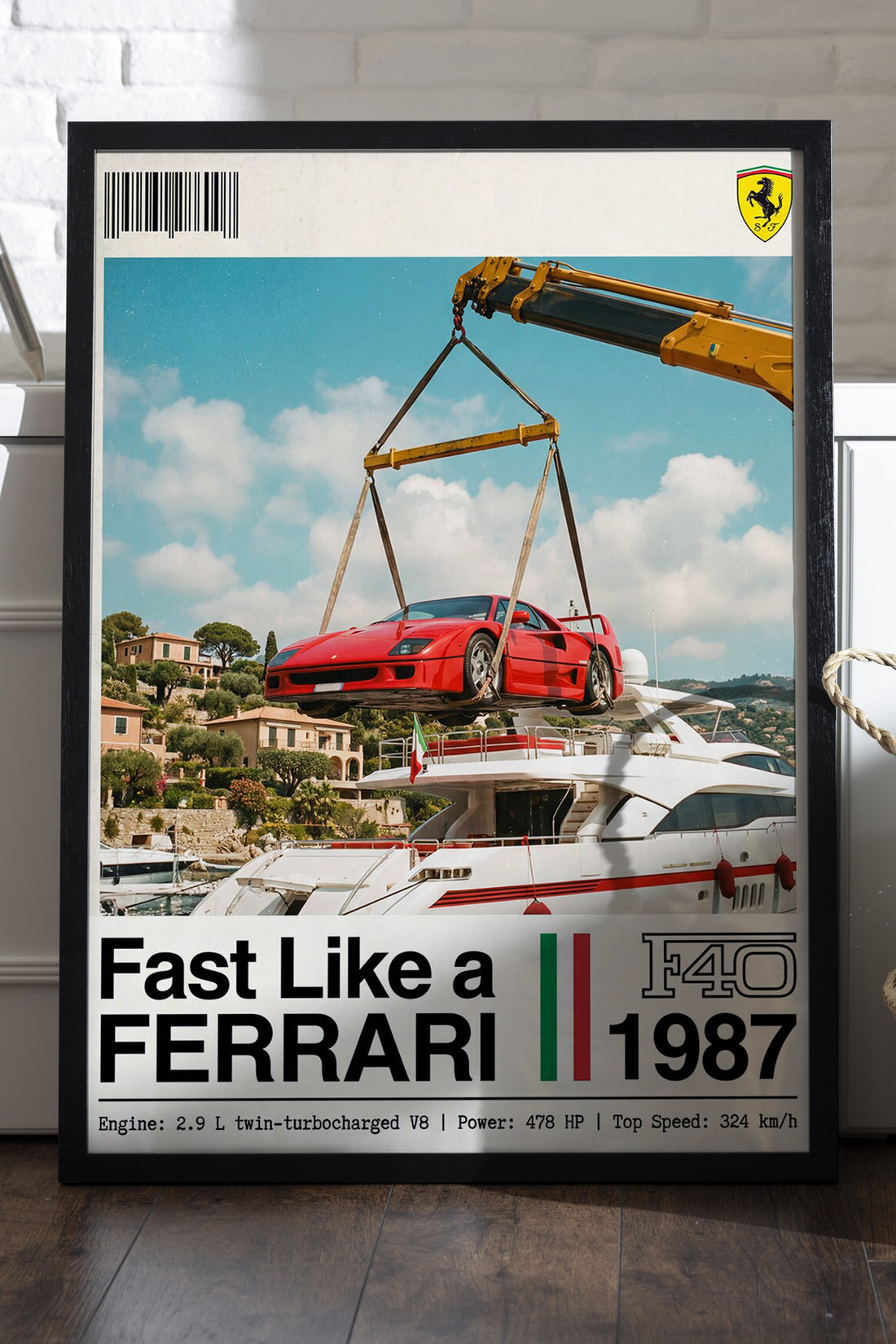 Ferrari F40 - tablo