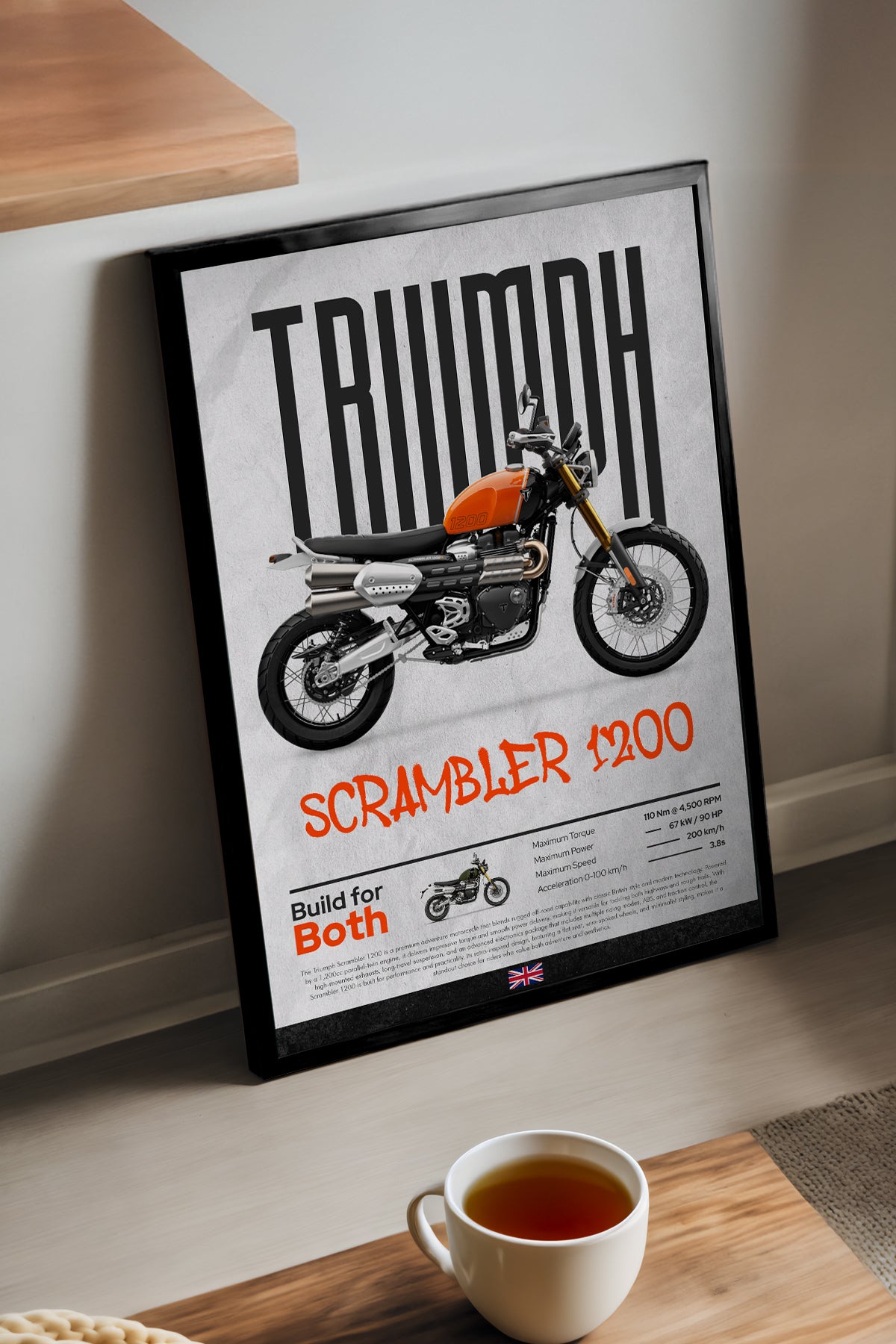 Triumph Scrambler 1200 - tablo