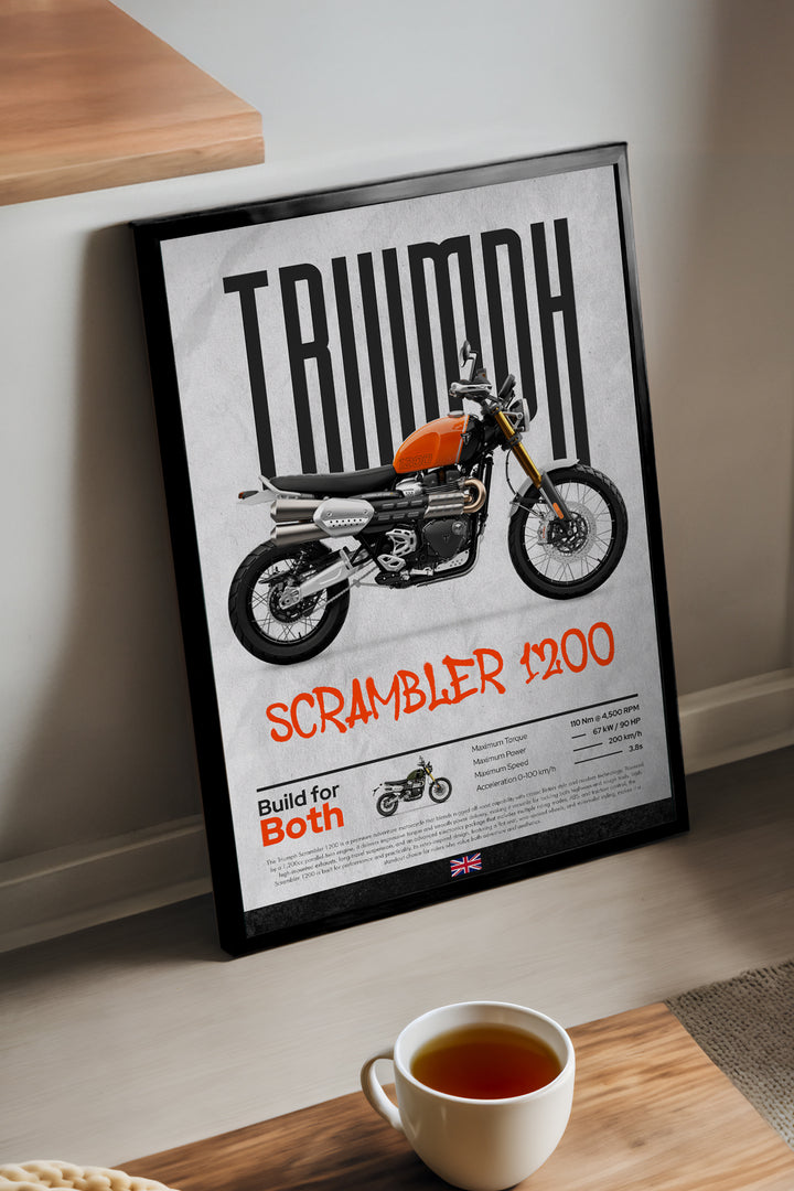 Triumph Scrambler 1200 - tablo