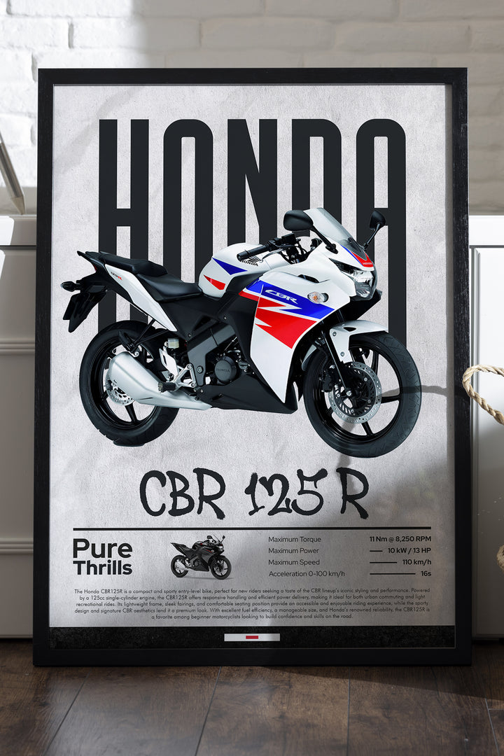 Honda CBR 125R - tablo