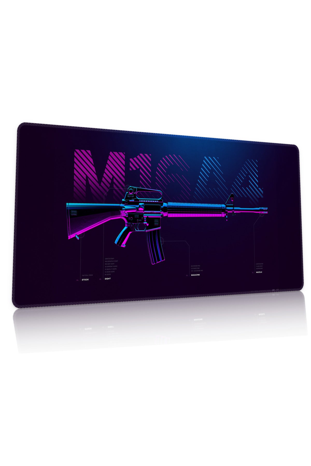 PUBG M16 - mousepad
