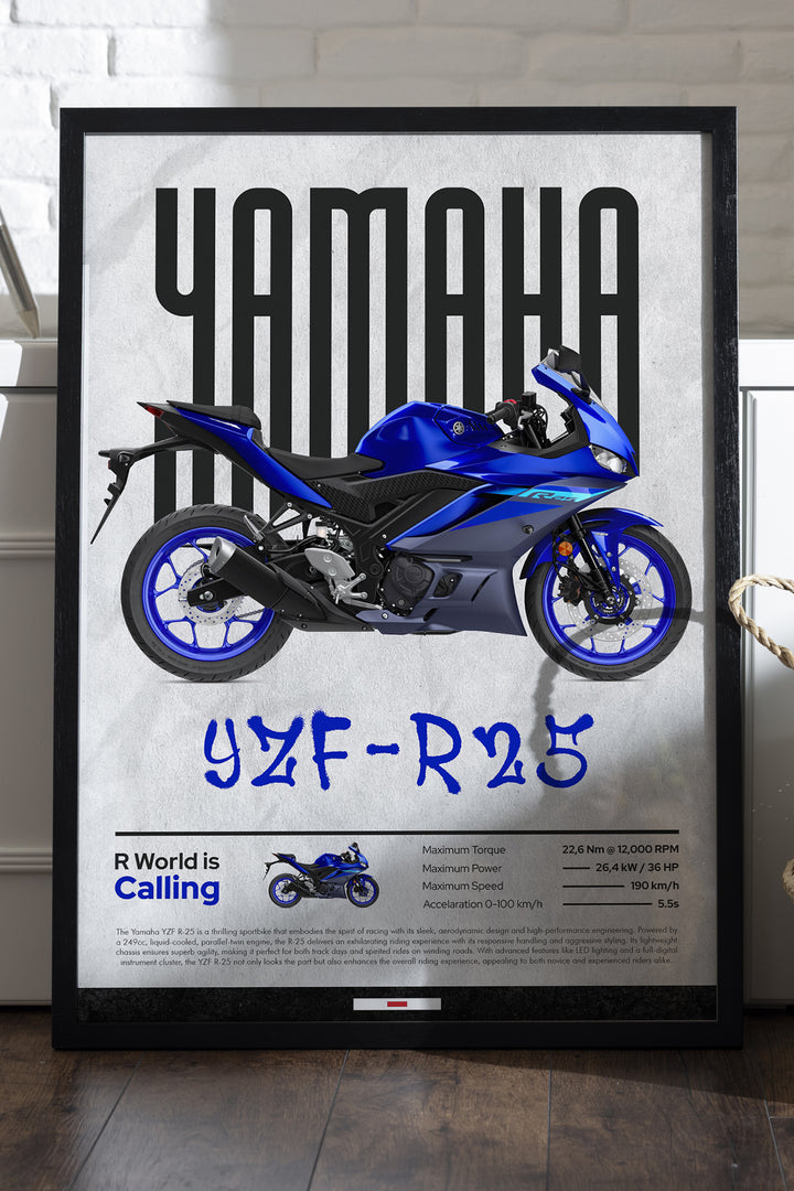Yamaha YZF-R25 Mavi