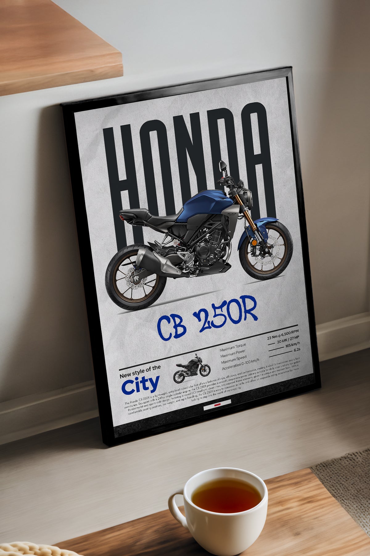 Honda CB 250 R Mavi