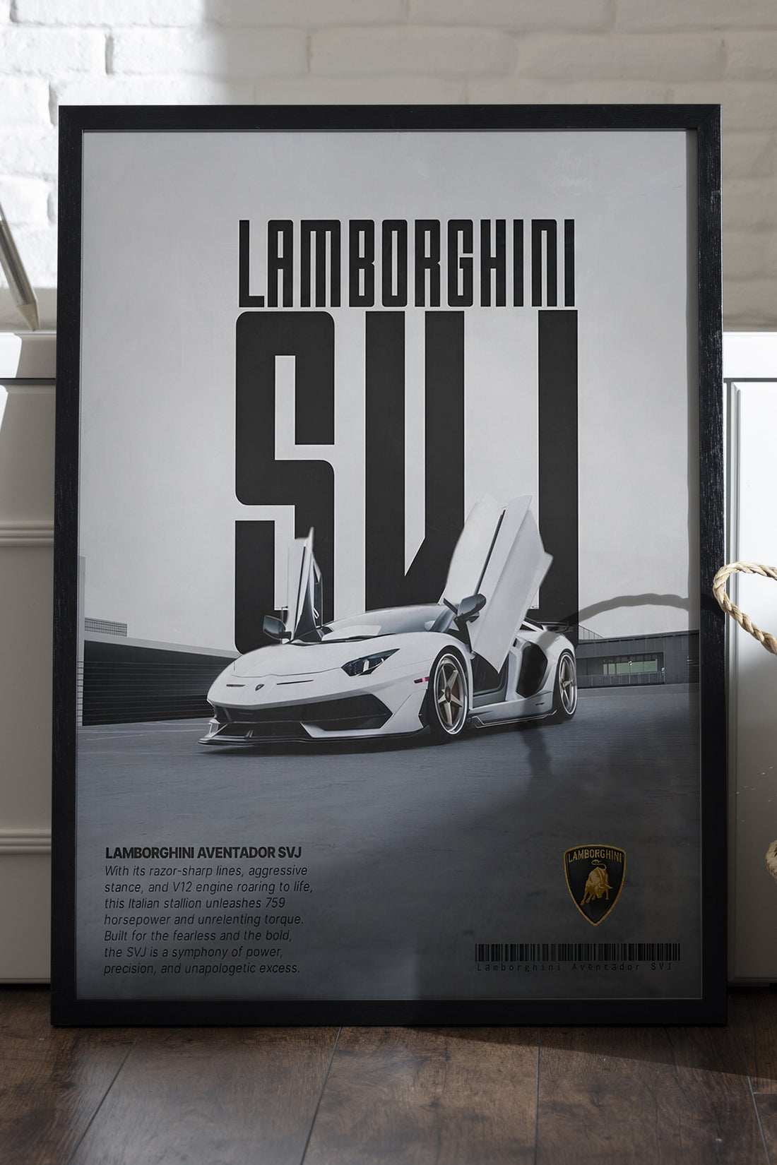 Lamborghini Aventador SVJ - tablo