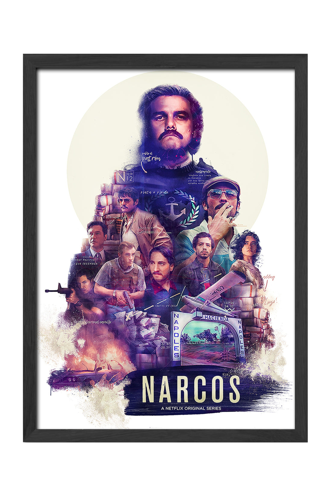 Narcos - tablo