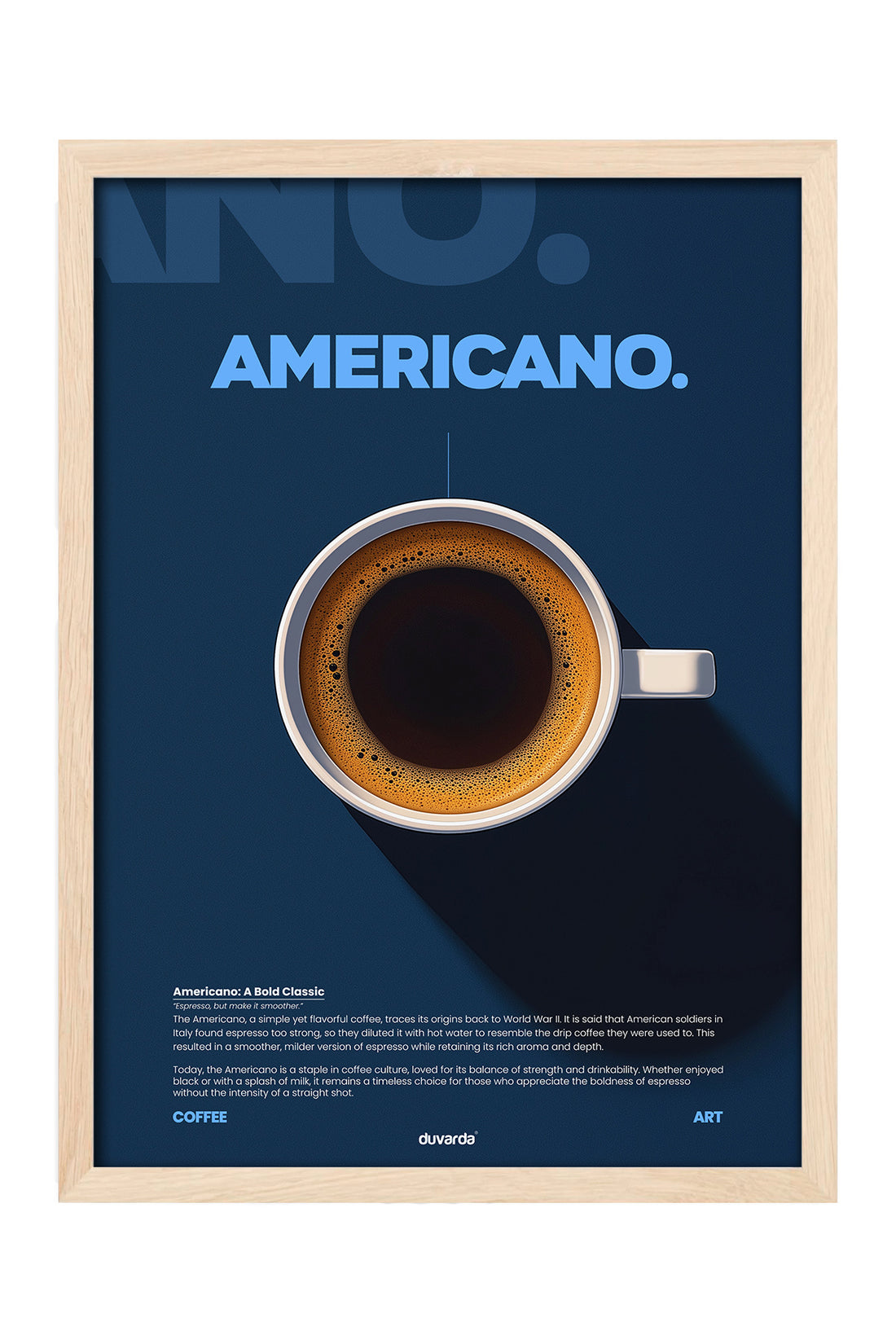 Americano Kahve - tablo