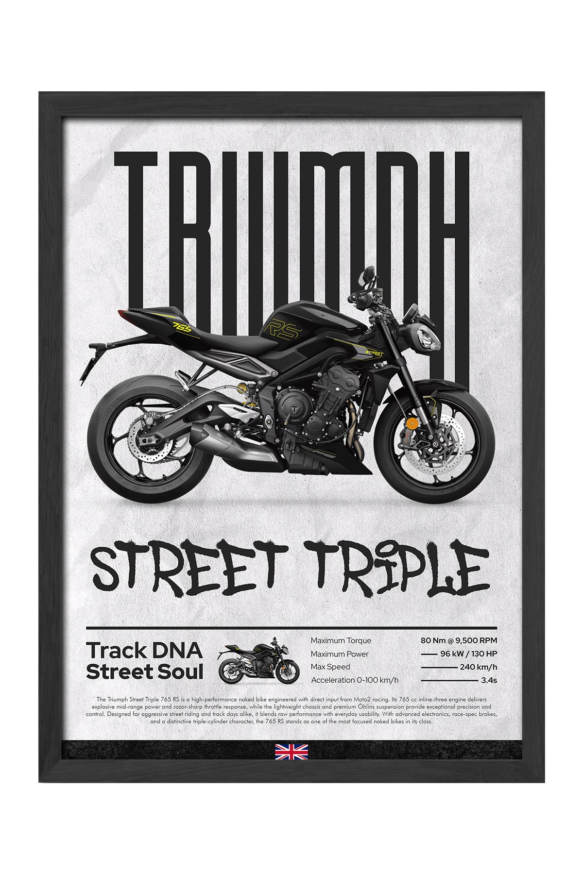 Triump Street Triple Siyah