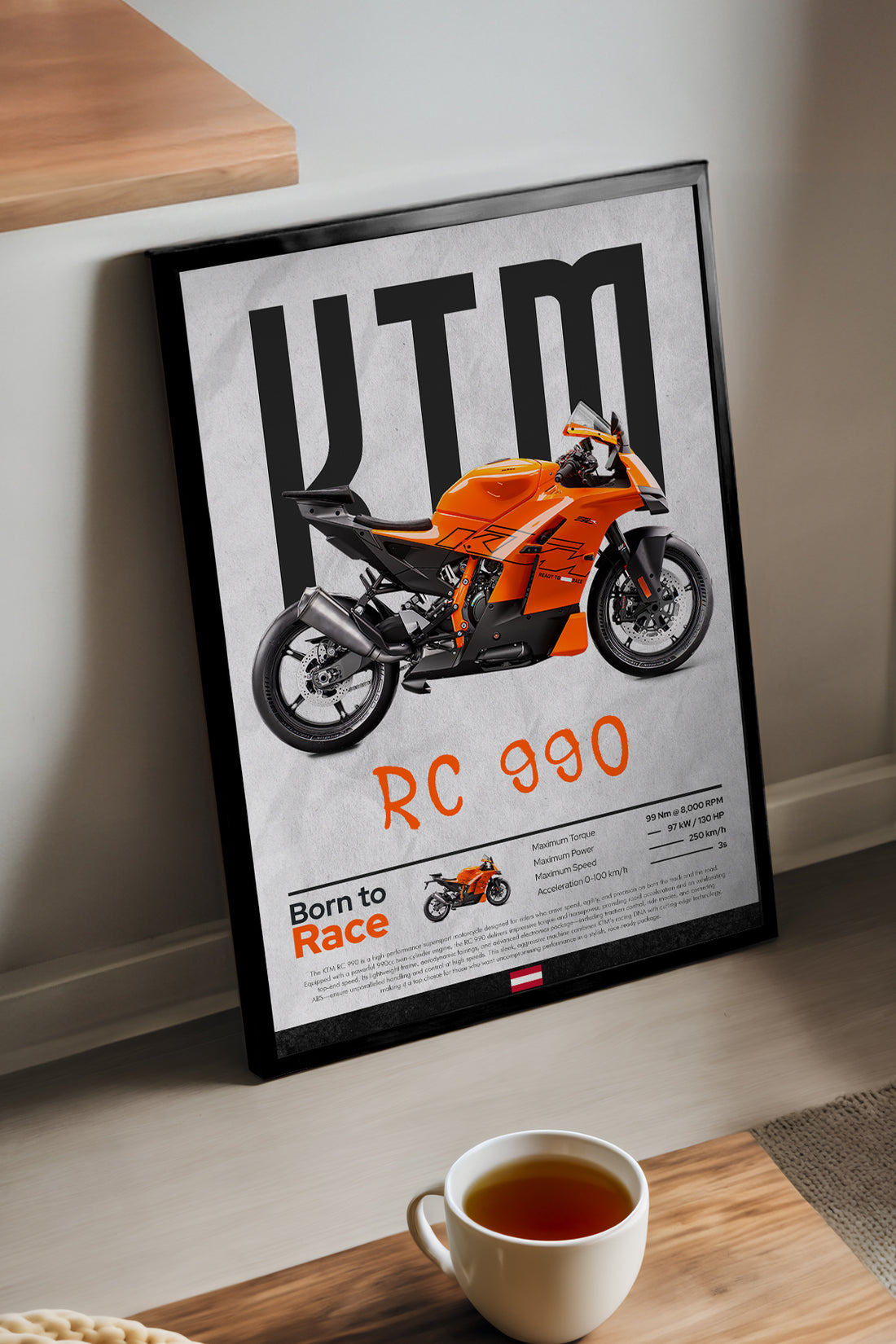 KTM RC 990 - tablo