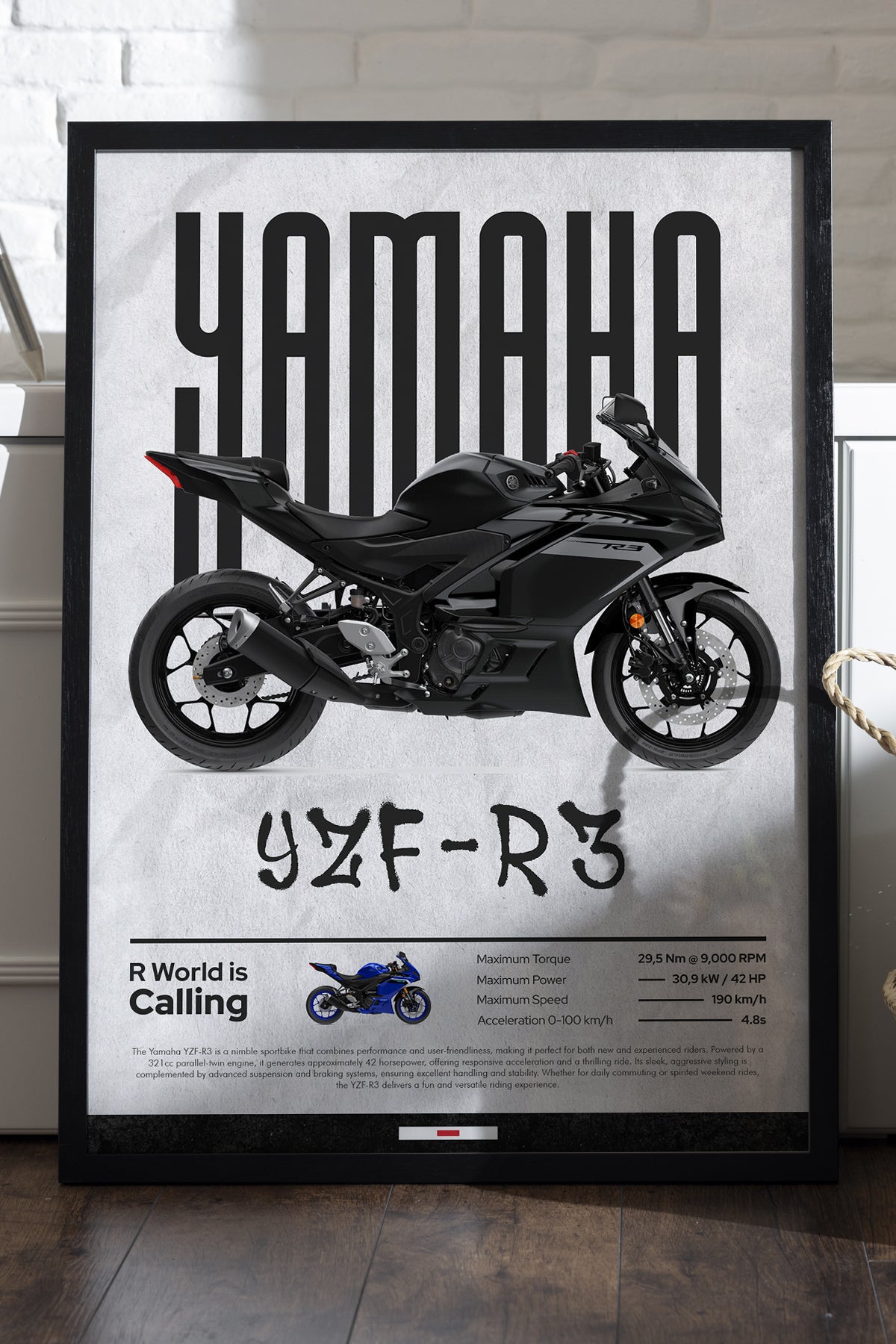 Yamaha YZF-R3 Siyah